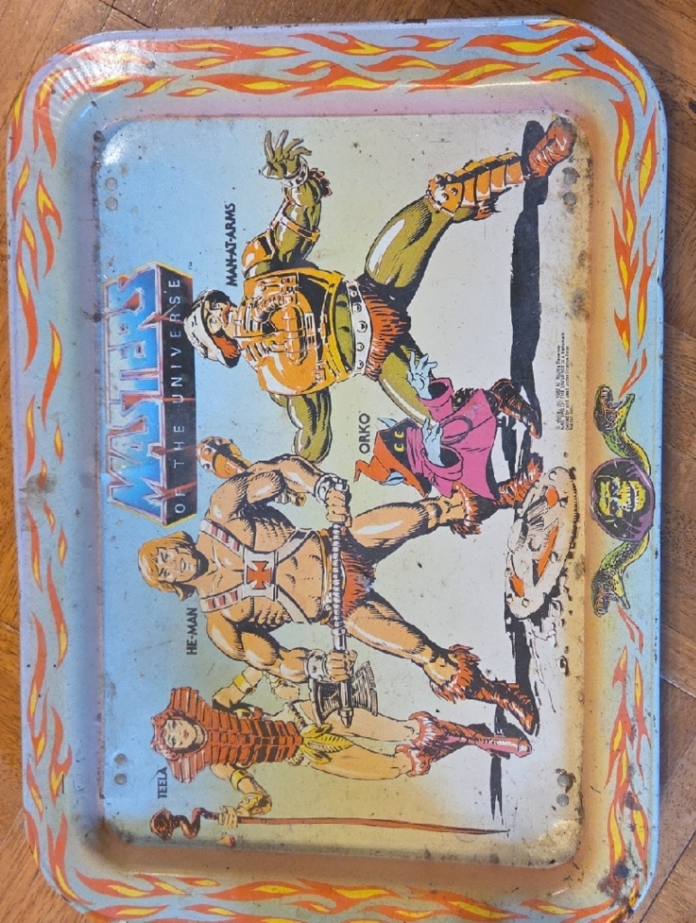 Vintage 1982 Masters Of The Universe Breakfast/TV Tray